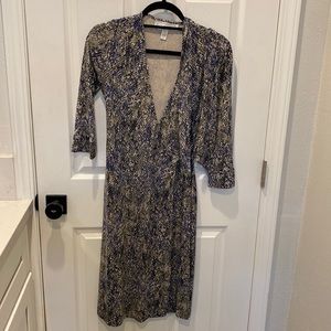 DVF vintage dress! Snake print